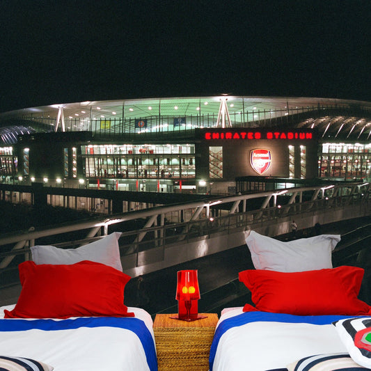 Arsenal Emirates Stadium Full Wall Mural Outside Night Time View No Lights