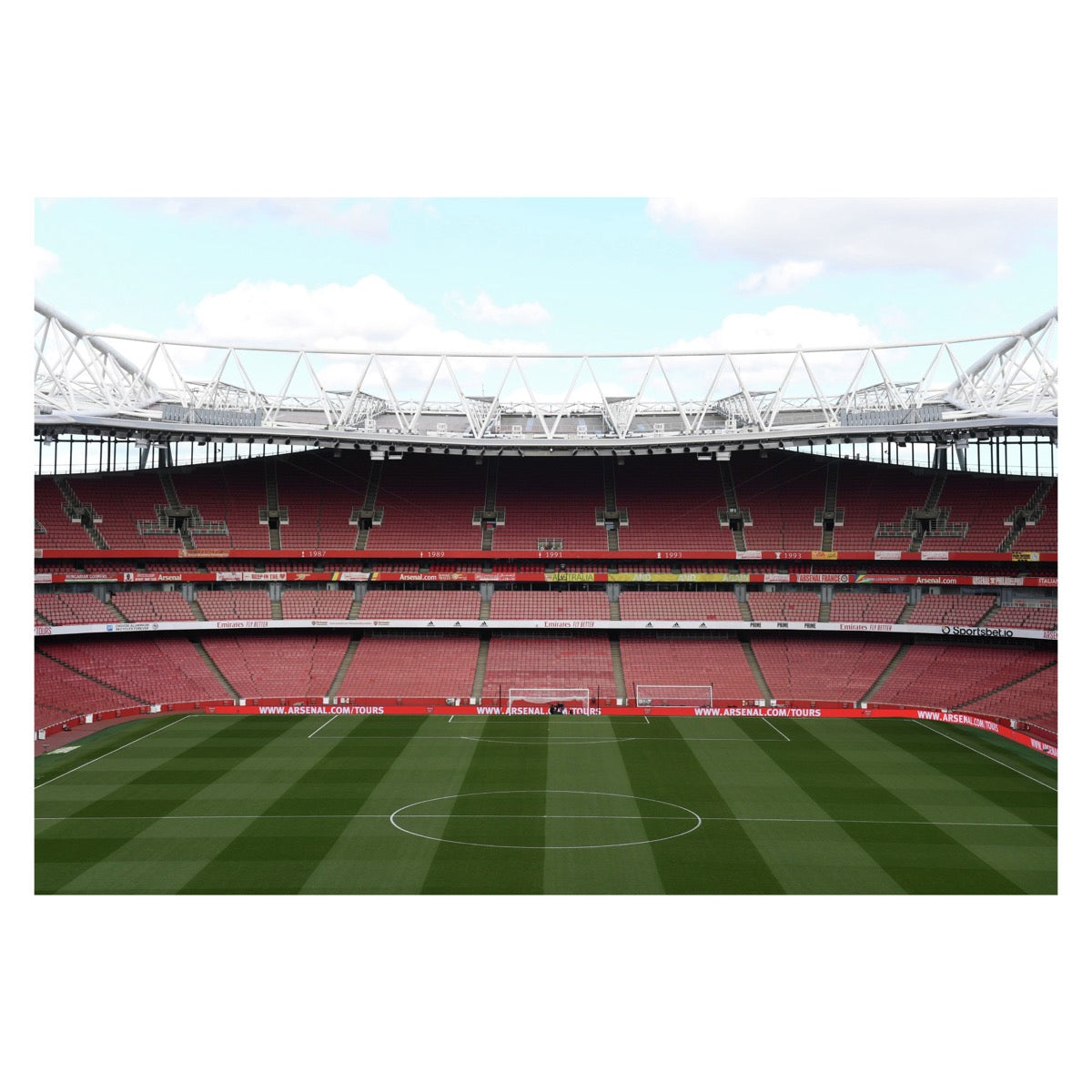 Arsenal FC Stadium Full Wall Mural - North Bank Stand