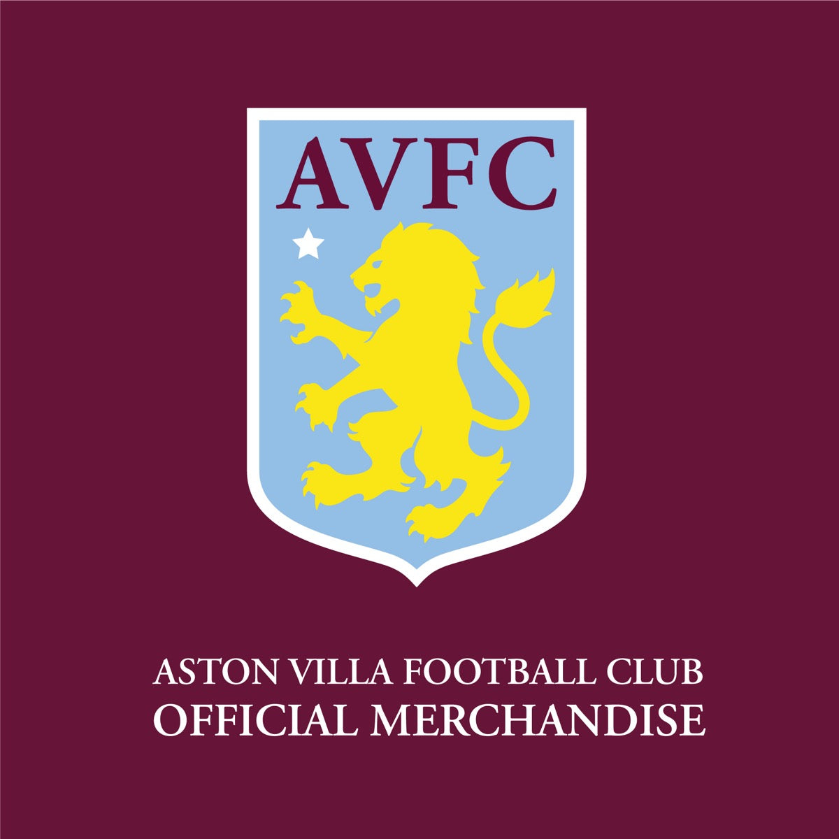 Aston Villa Football Club - McGinn 23-24 Broken Wall Sticker + AVFC Decal Set