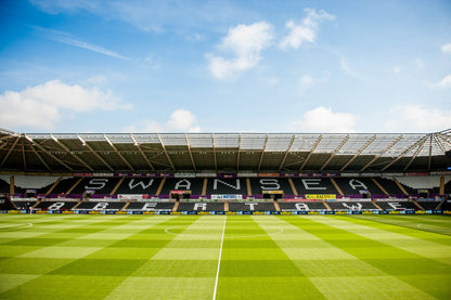 Swansea City FC - Liberty Stadium Full Wall Mural Stadium From Centre