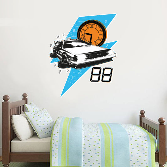 Back To The Future Wall Sticker 88 Graphic