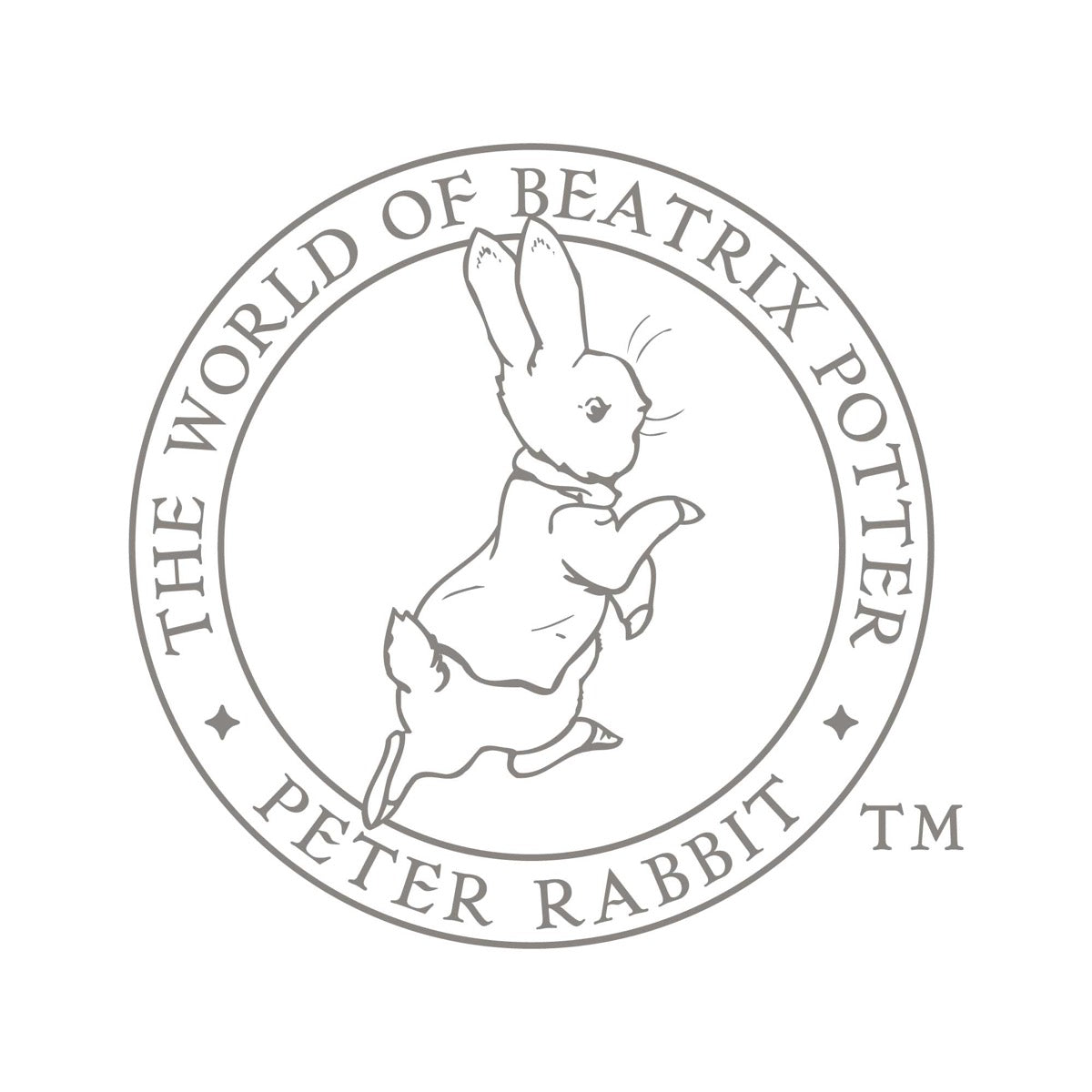 Peter Rabbit Print - Peter Garden Circle Print