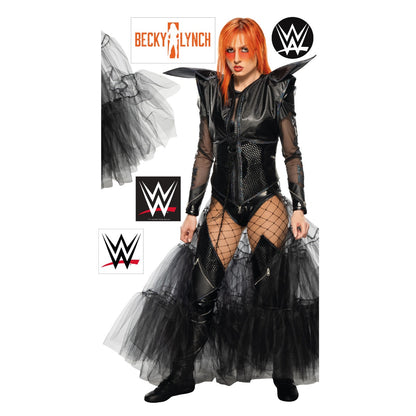 WWE - Becky Lynch Wrestler Decal + Bonus Wall Sticker Set