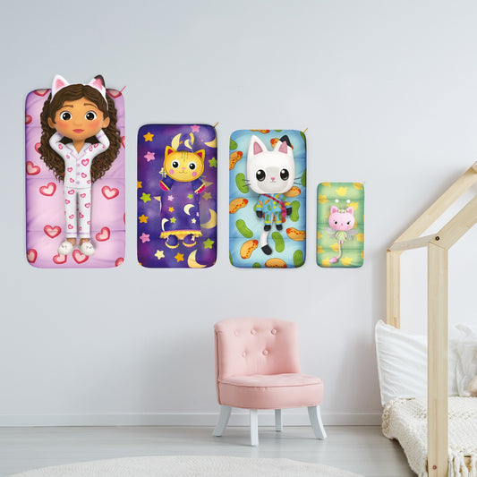 Gabby's Dollhouse Wall Sticker - Bedtime Group