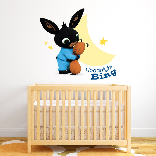Bing Bunny Wall Sticker Goodnight Bing Bedtime Hug