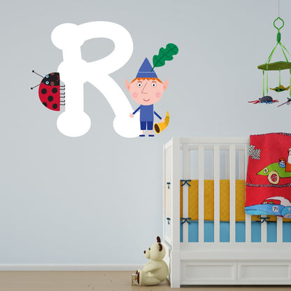 Ben & Holly's Little Kingdom: Ben and Personalised Letter Wall Sticker
