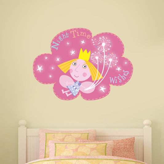 Ben Hollys Little Kingdom Holly Night Time Wishes Wall Sticker