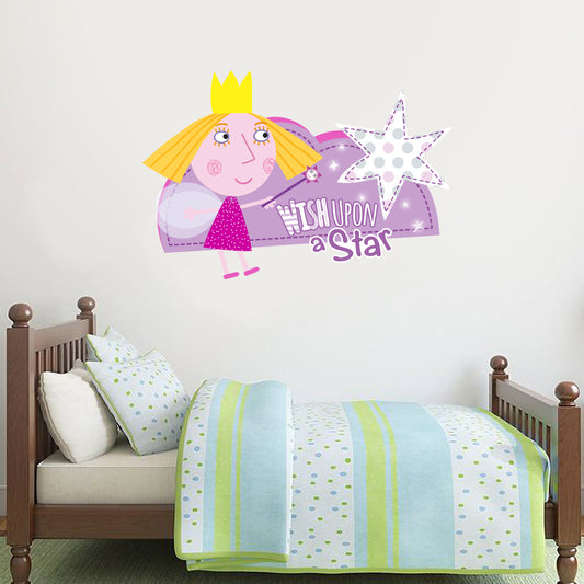 Ben Hollys Little Kingdom Holly Wish Upon A Star Wall Sticker