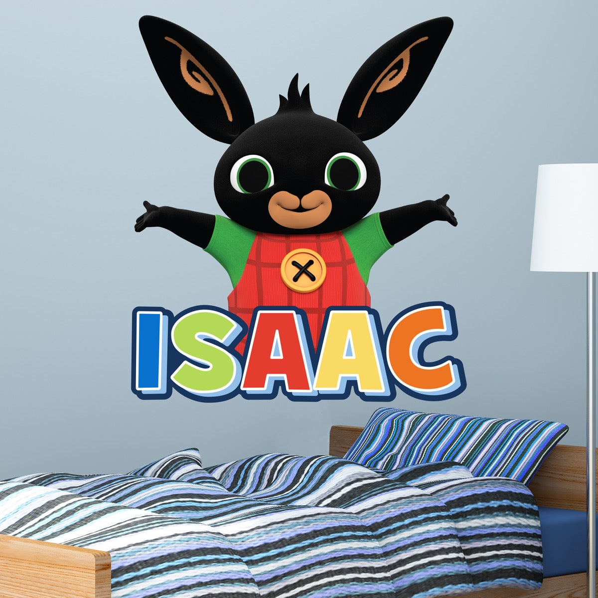 Bing Wall Sticker - Colourful Personalised Name Decal