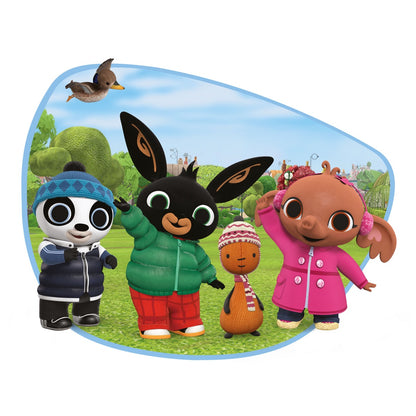Bing Wall Sticker - Bing and Friends Outside Waving Wall Decal