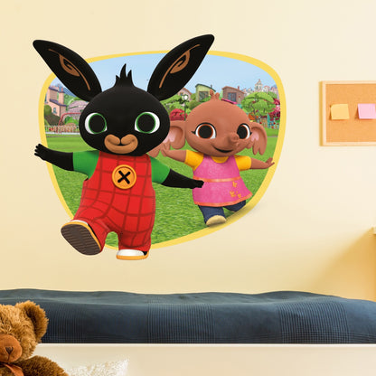 Bing Wall Sticker - Bing and Sula Stepping Out Wall Decal