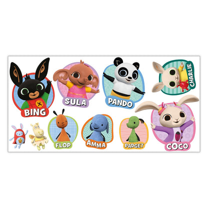Bing Wall Sticker - Characters Colour Shapes Wall Decals