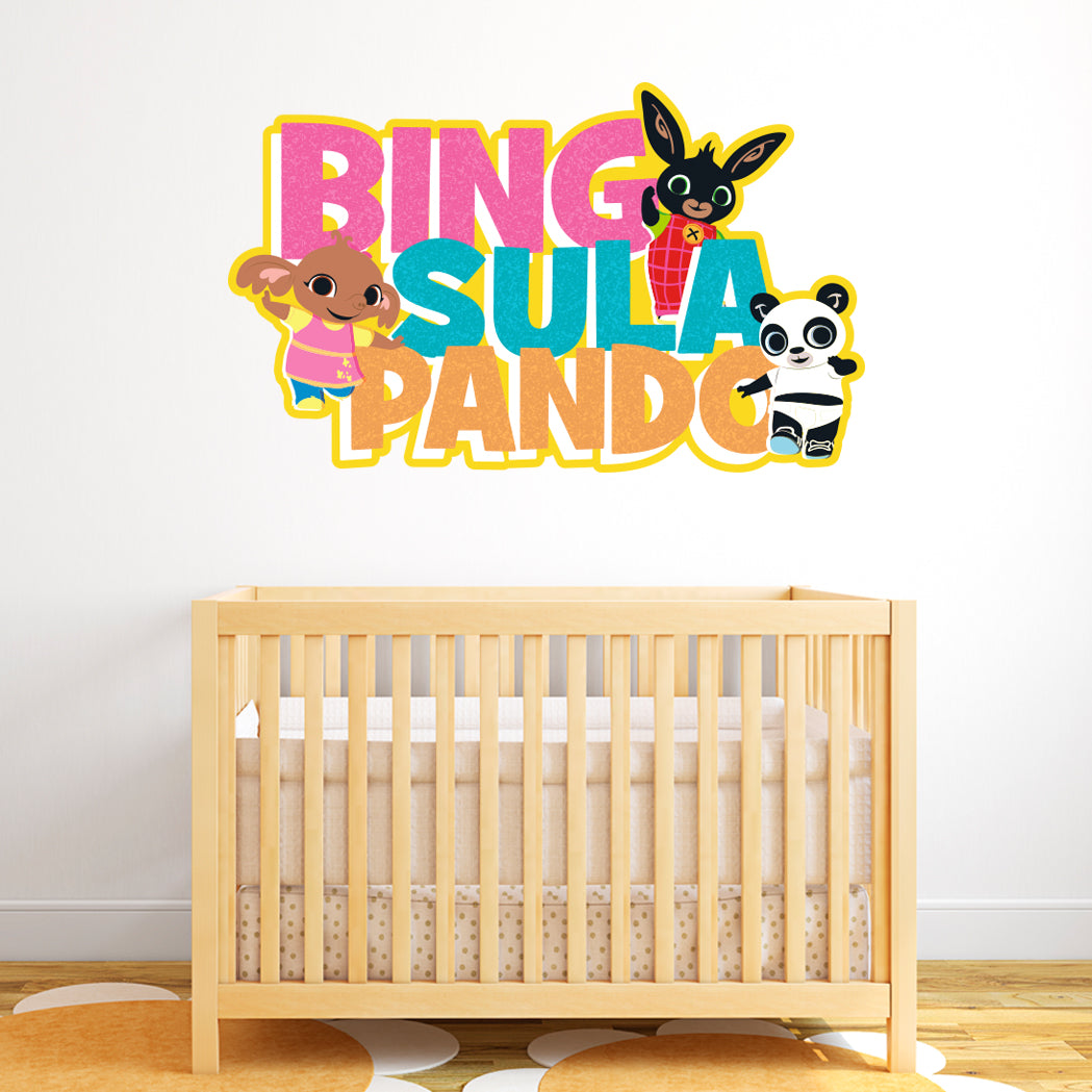 Bing Wall Sticker Bing Sula and Pando