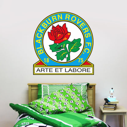 Blackburn Rovers F.C. - Crest + Wall Sticker Set