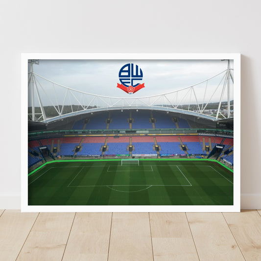 Bolton Wanderers FC Stadium Day Time Print Poster