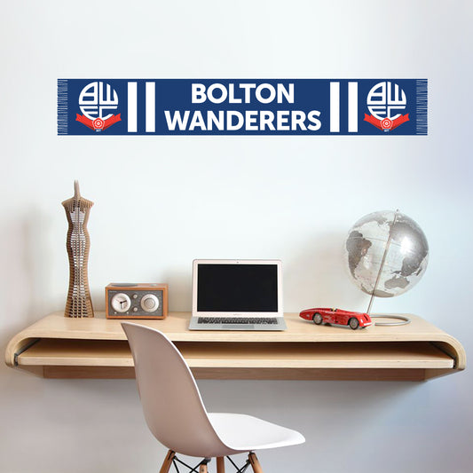 Bolton Wanderers FC Scarf Wall Sticker