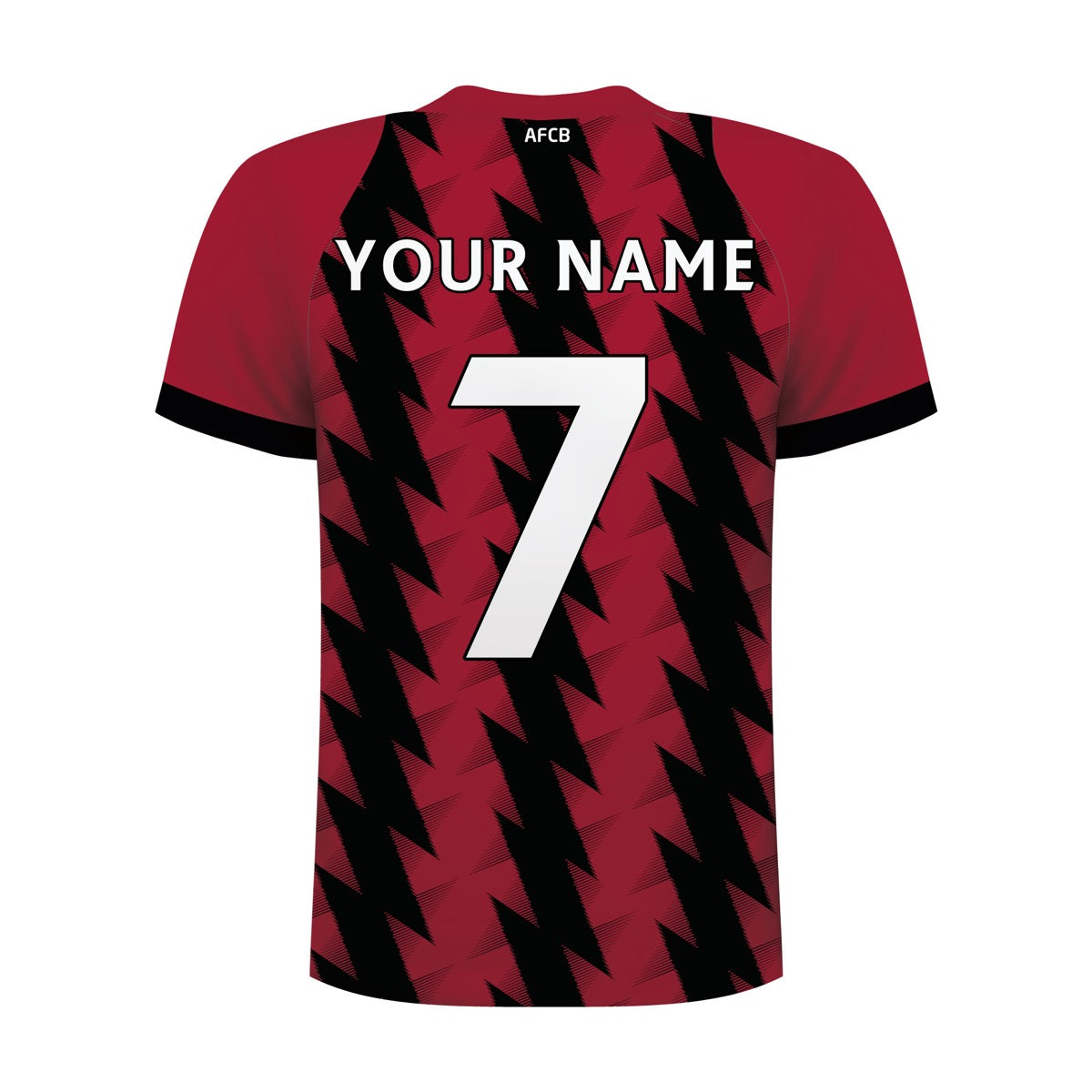 AFC Bournemouth - Personalised Name and Number Shirt Wall Sticker