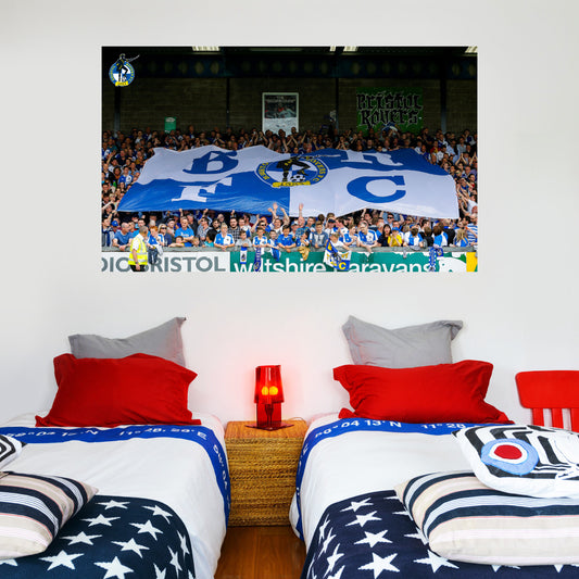 Bristol Rovers Fans Terrace Wall Sticker