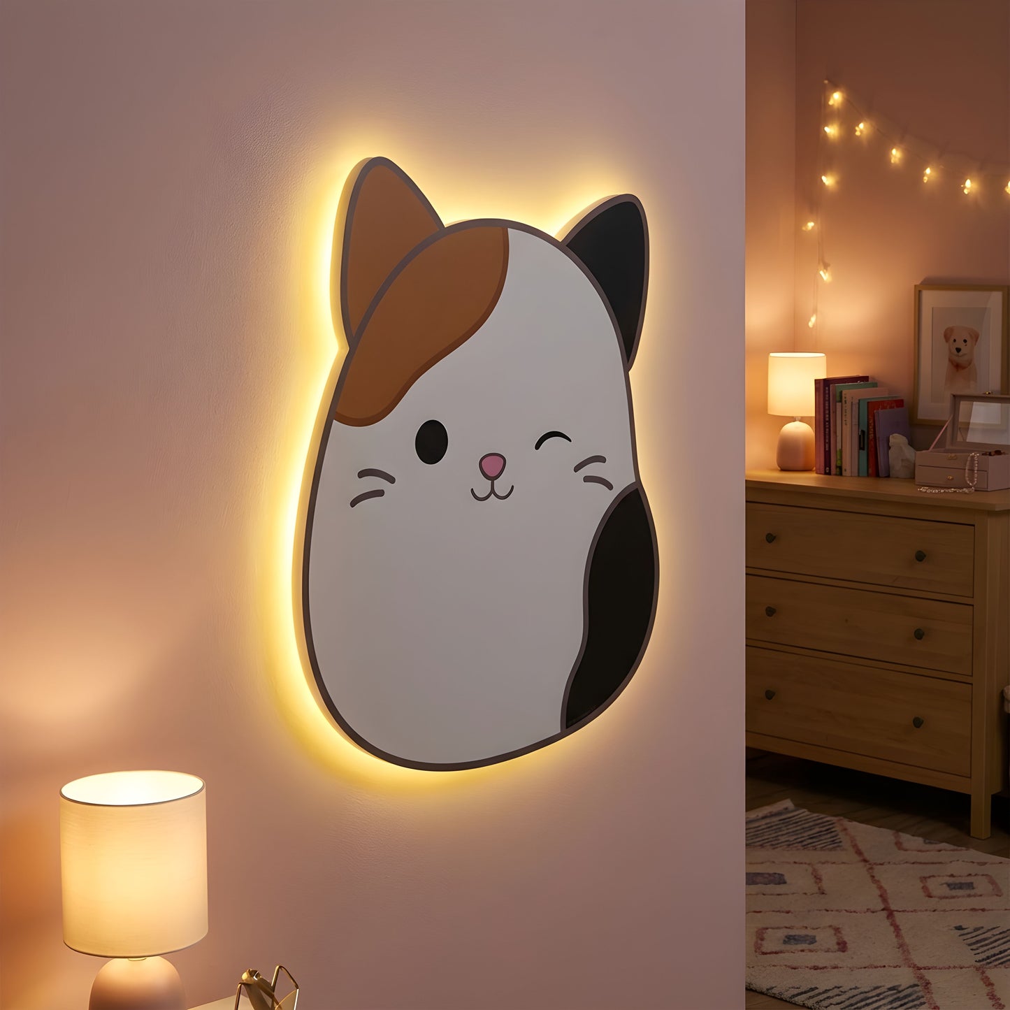 Squishmallows Character LED Backlit Wallpop