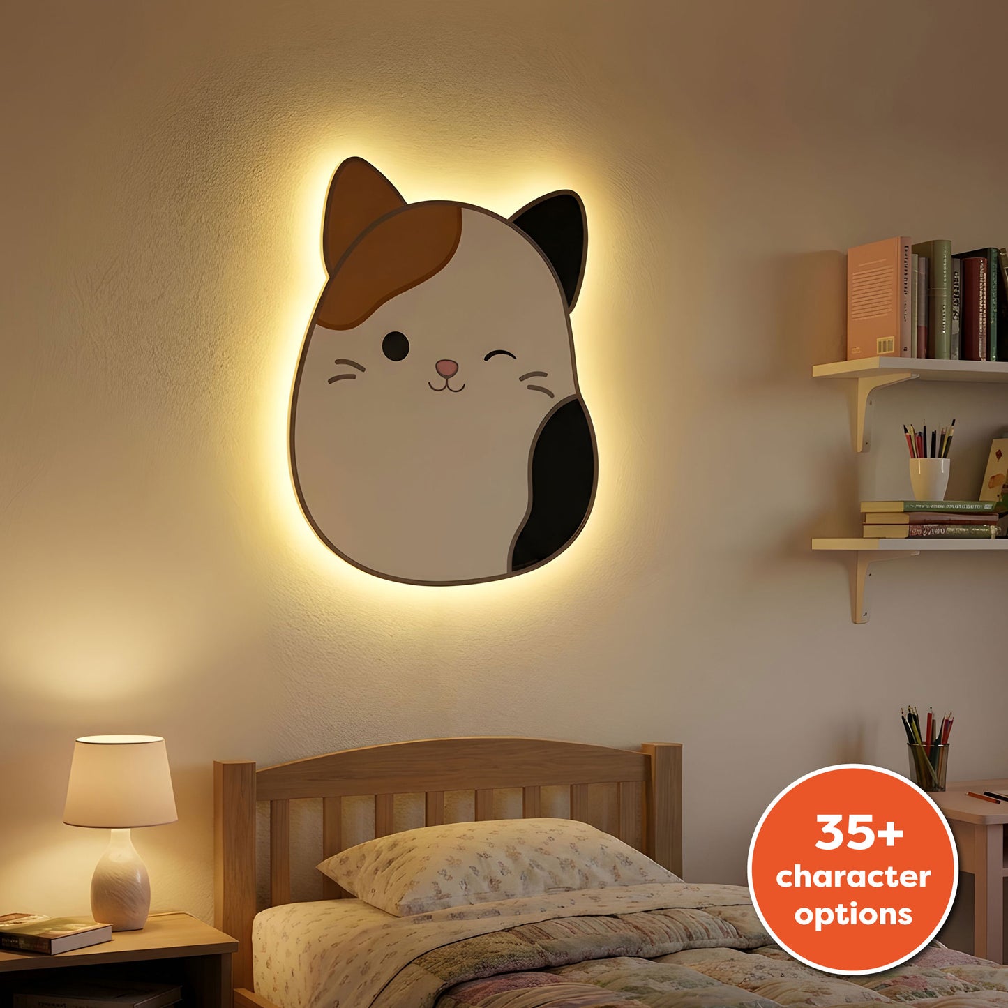 Squishmallows Character LED Backlit Wallpop