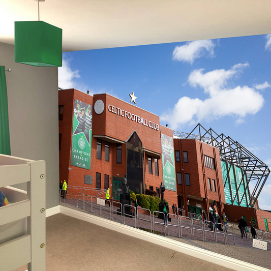 Celtic FC Wall Mural - Stadium Outside Full Wall Mural