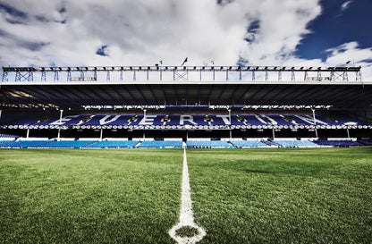 Everton Goodison Park Stadium Full Wall Mural Main Stand Centre Circle Image