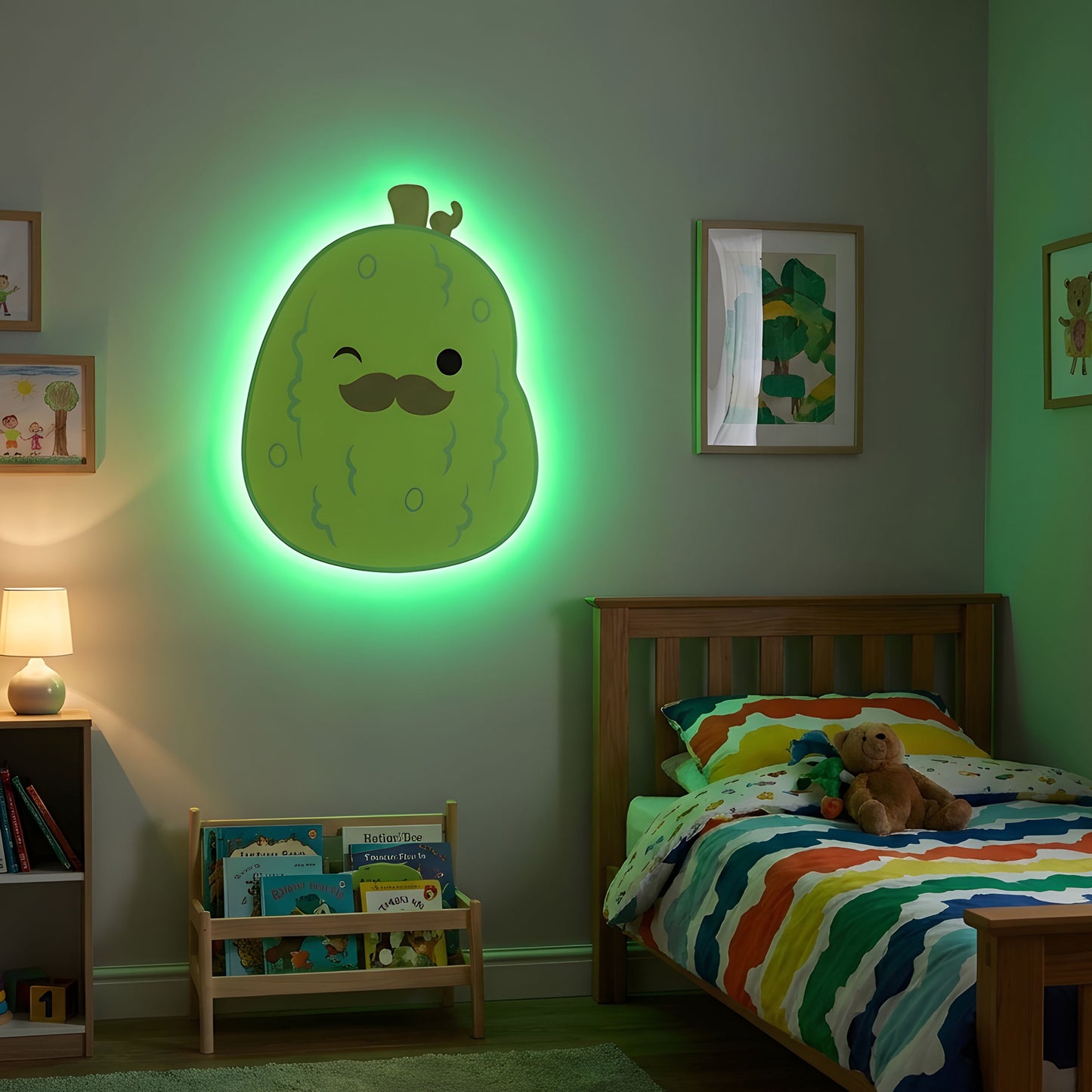 Squishmallows Character LED Backlit Wallpop