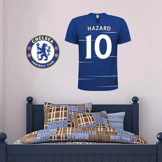 Chelsea Personalised Shirt Wall Sticker
