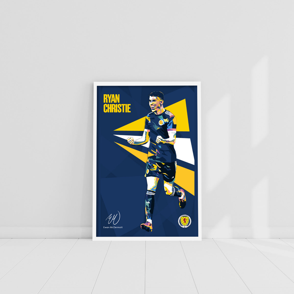 Scotland National Team - Ryan Christie Print