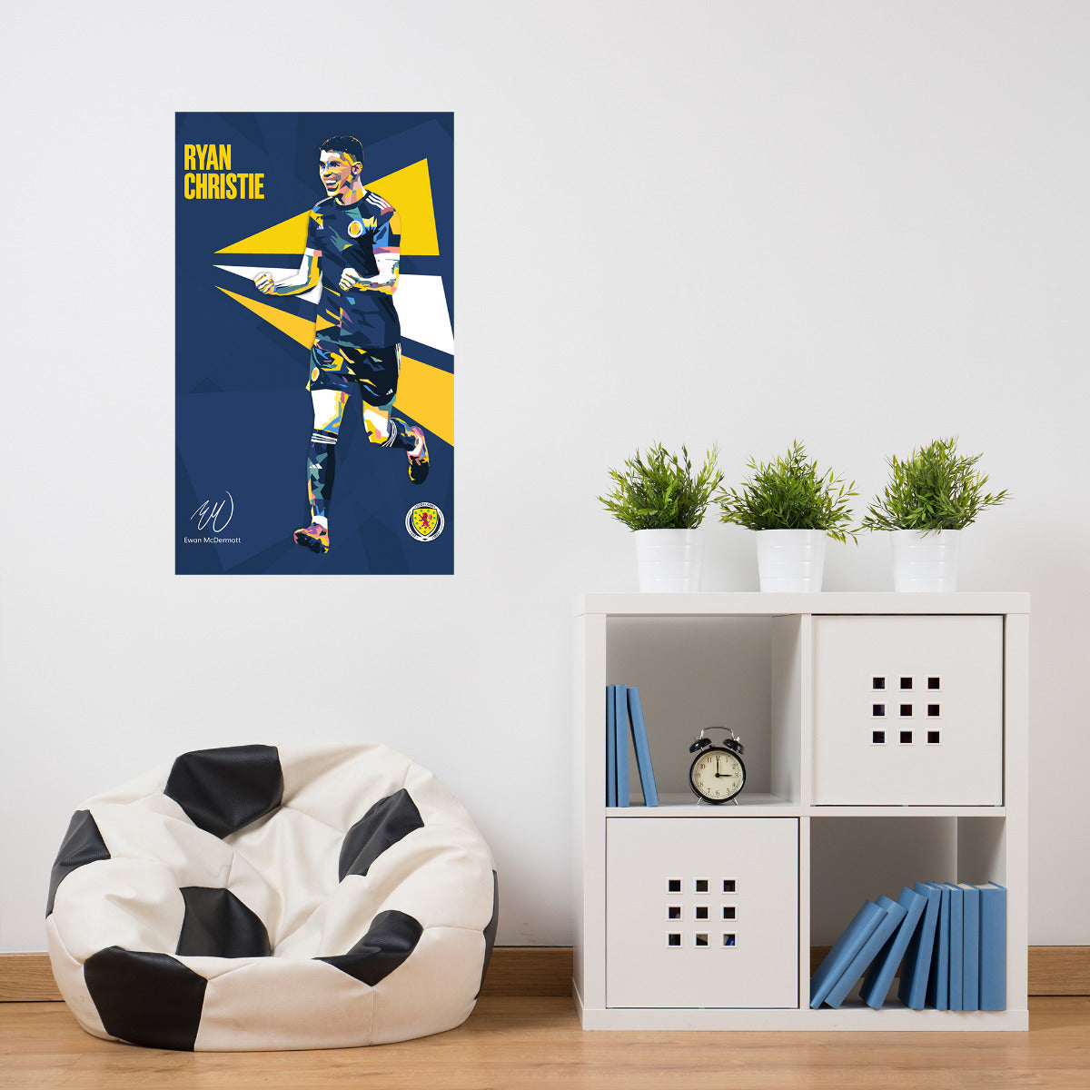 Scotland National Team - Ryan Christie Wall Sticker