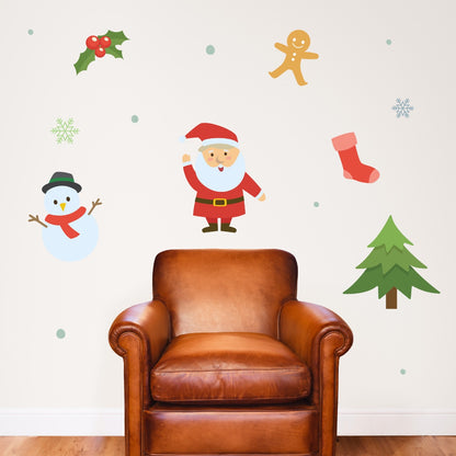 Christmas Icons Wall Sticker
