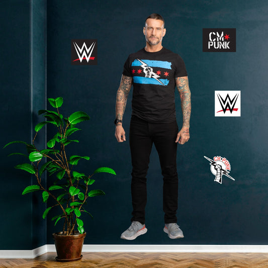 WWE - CM Punk Cut Out Wall Sticker
