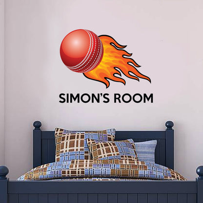 cricket-ball-and-name-wall-sticker-1