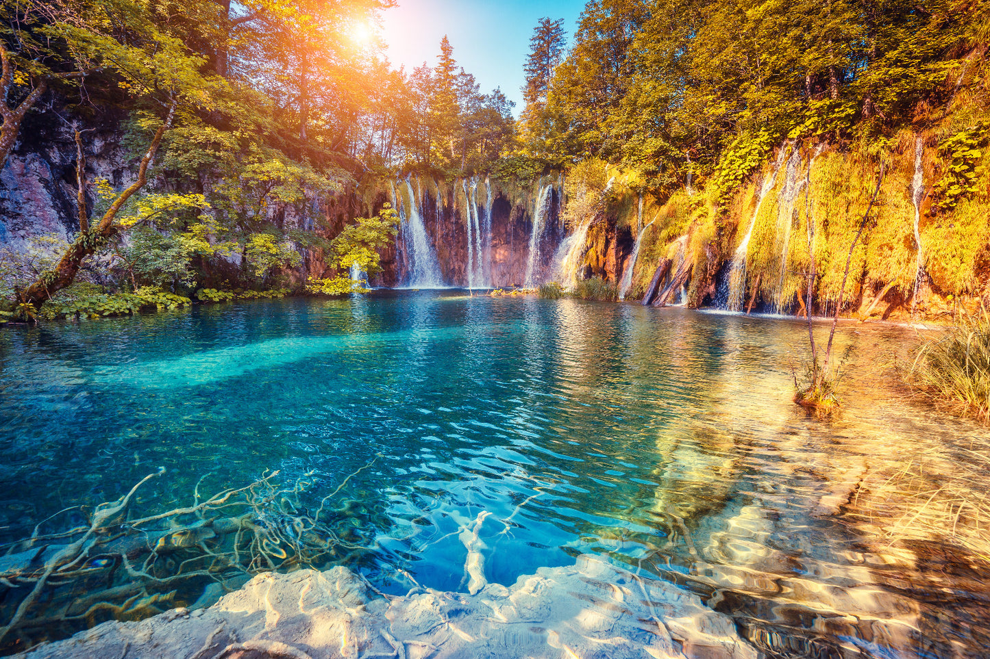 Crotatian Lake Wall Mural