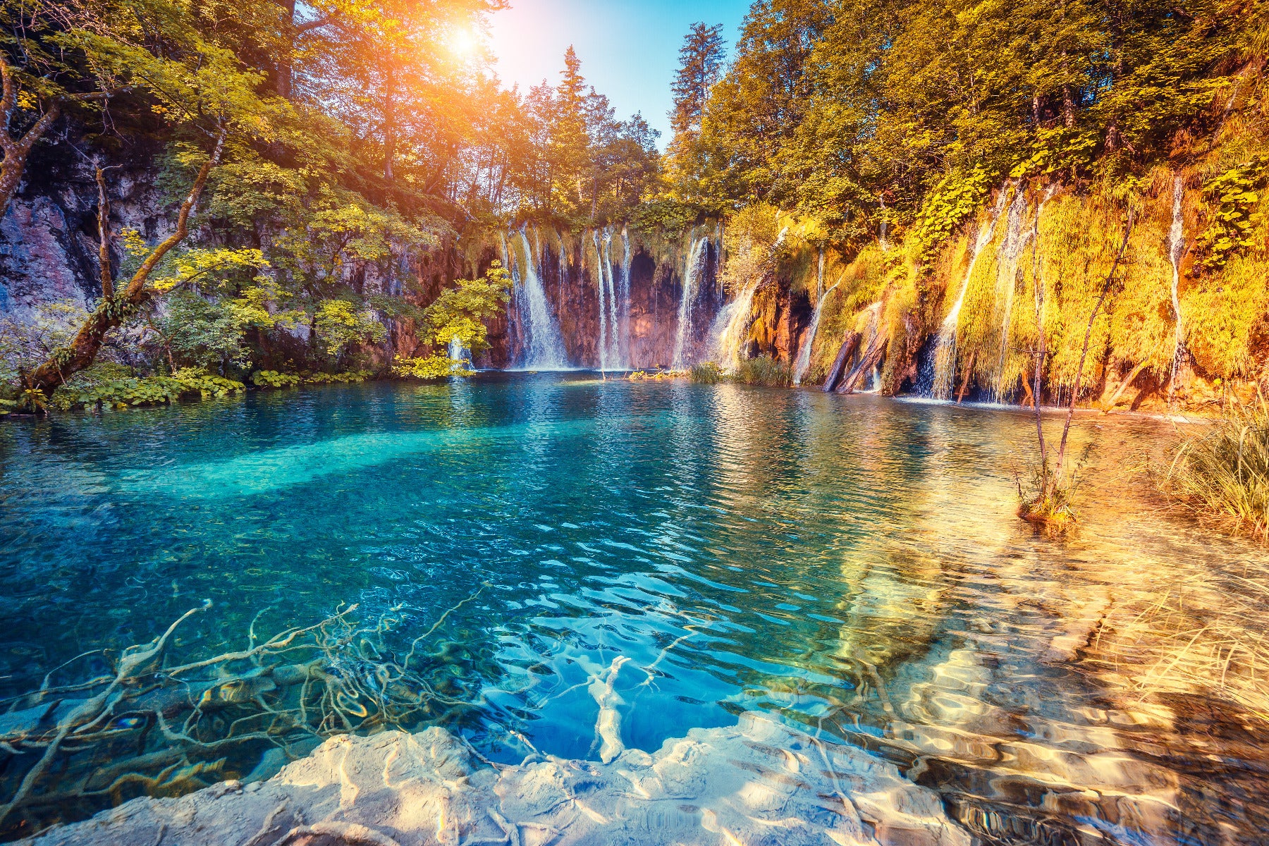Crotatian Lake Wall Mural