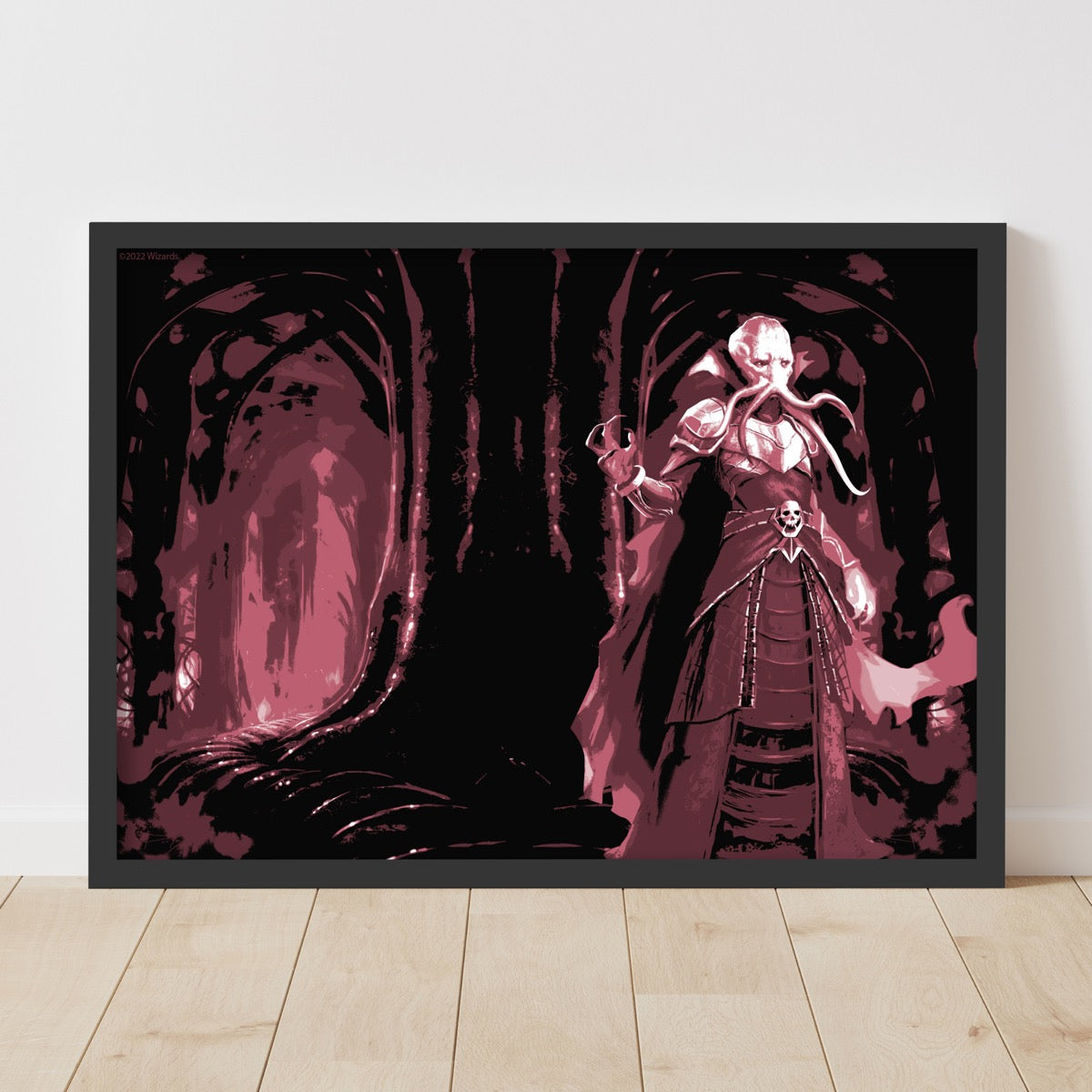 Dungeons & Dragons Print - Mind Flayer Coloured Graphic Wall Art