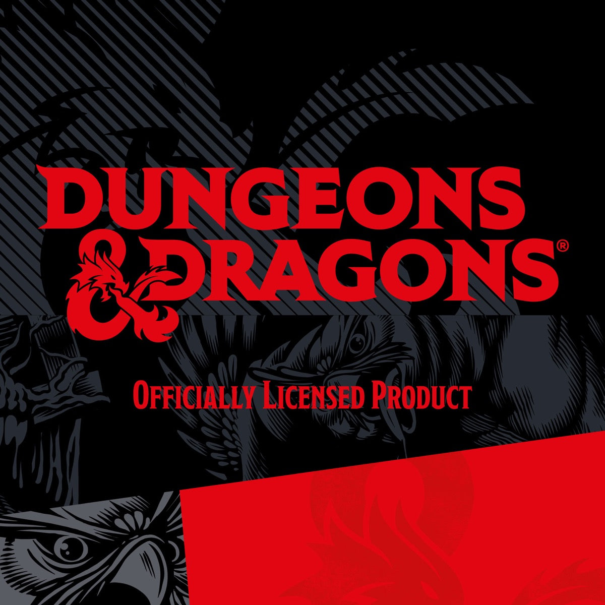 Dungeons & Dragons Print - Owlbear Coloured Graphic Wall Art