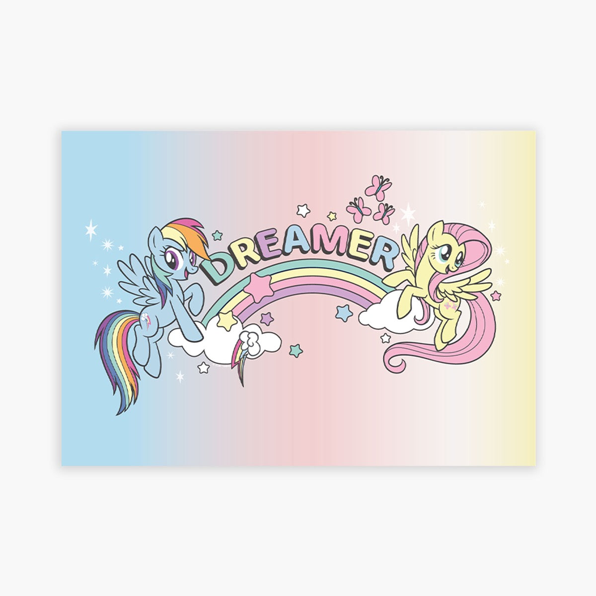 My Little Pony Print - Dreamer Rainbow Design