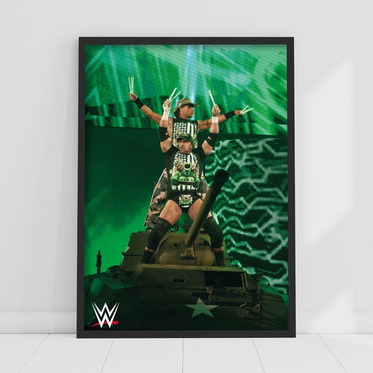 WWE Print - DX Tank Poster