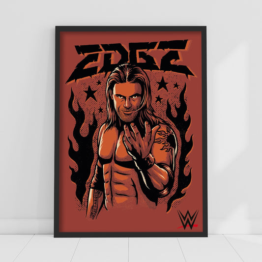 WWE Print - Edge Graphic Poster