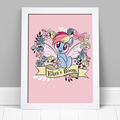 My Little Pony Print - Fairy Personalised Name Design
