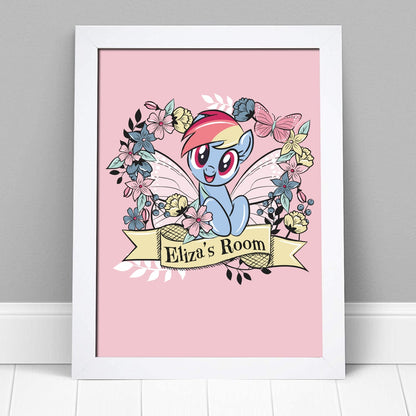My Little Pony Print - Fairy Personalised Name Design