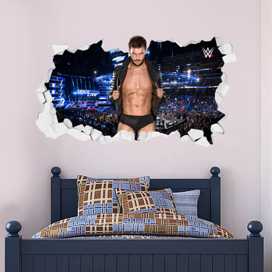 WWE Finn Balor Broken Wall Sticker