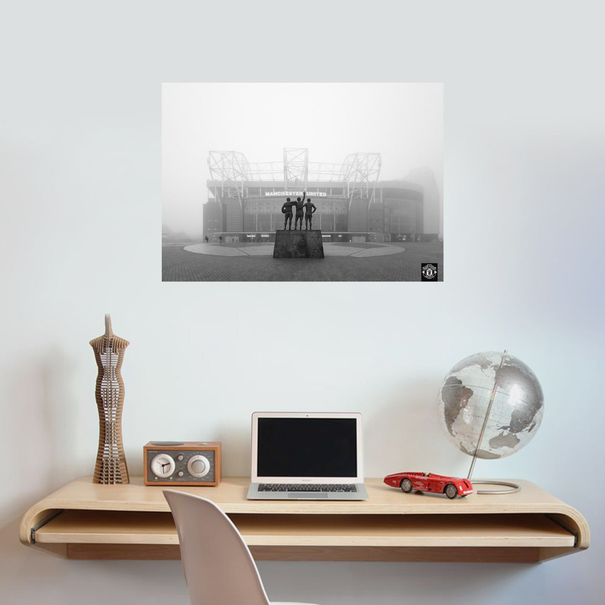 Manchester United Print - Foggy Morning