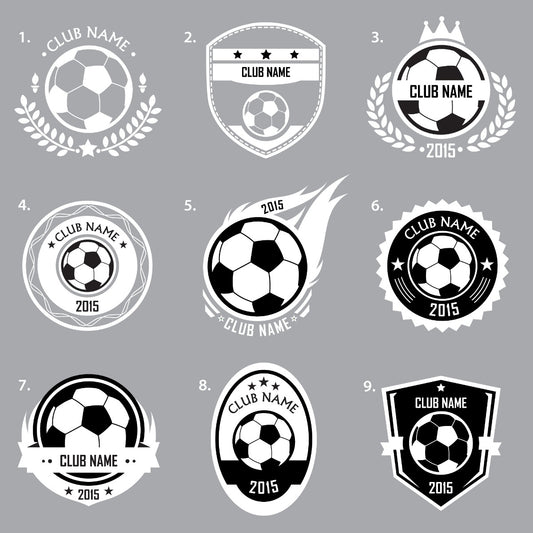 Custom Football Logo Wall Sticker
