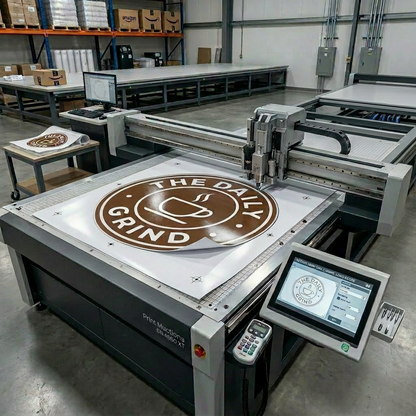 Custom Printed Business Logo Wall Sticker