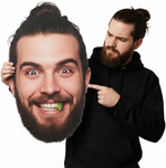 Custom Big Head – Foam Core Cutout