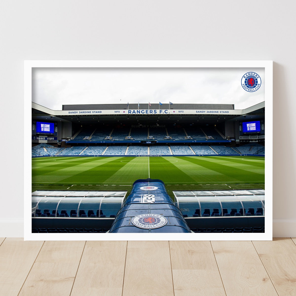 Rangers F.C - Sandy Jardine Stand Stadium Print
