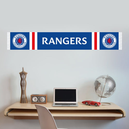 Rangers F.C - Scarf Wall Sticker