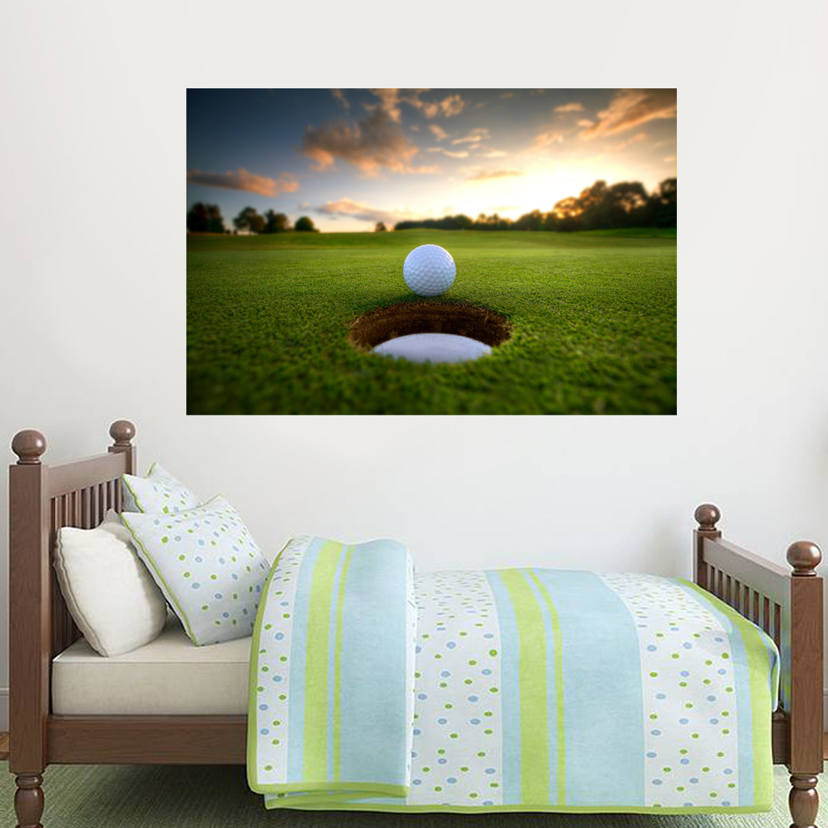 Hole In One Wall Sticker